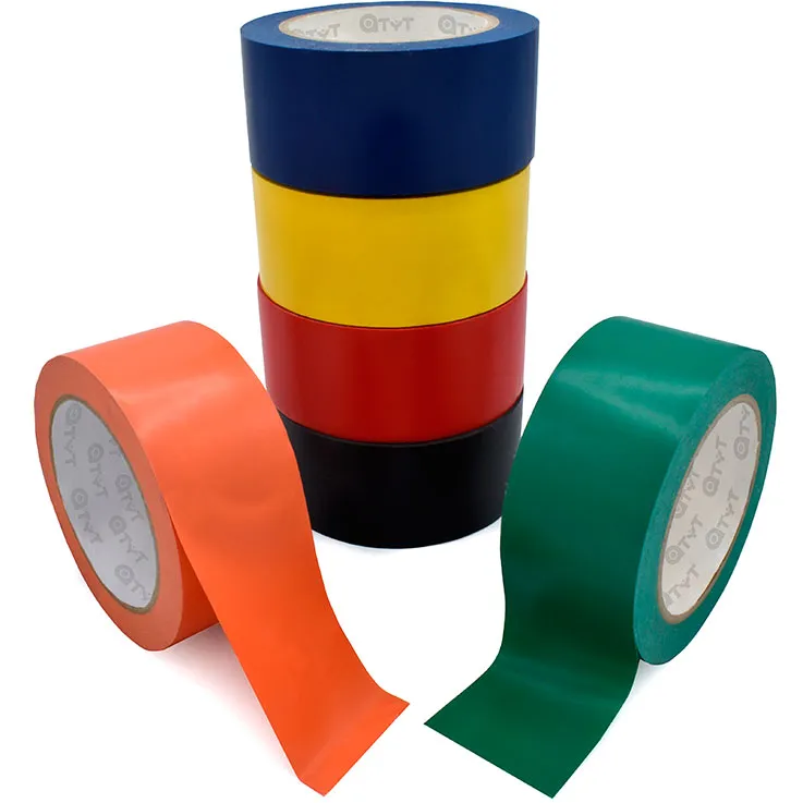 PVC floor marking tape (Black, 50 mm, Granel)